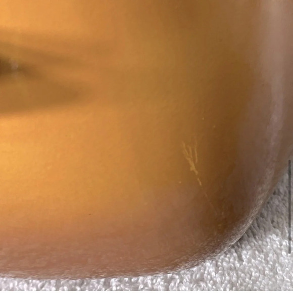 West  Bend Slo Slow Cooker 6 qt Harvest Gold Brown Replacement Kettle Pot W Lid - Picture 7 of 16